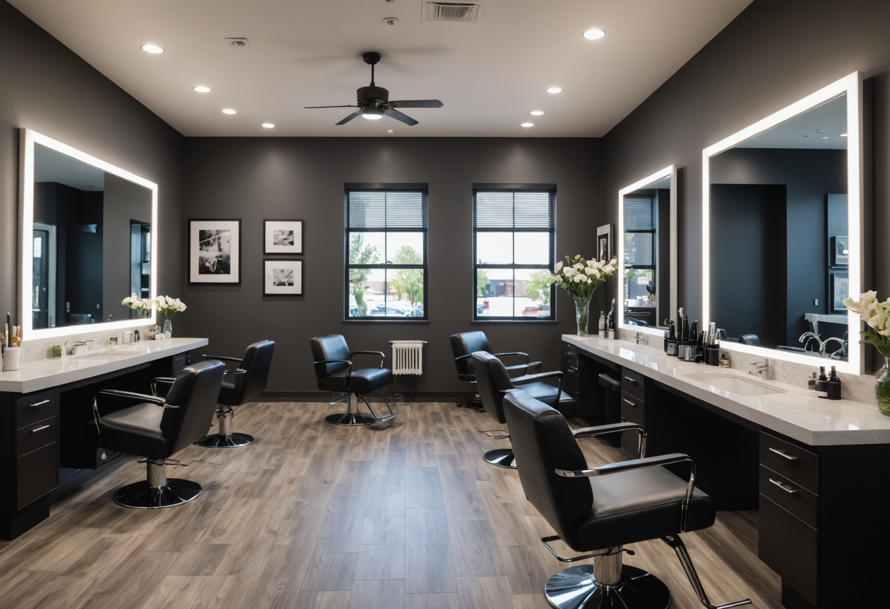 Balayage color technique